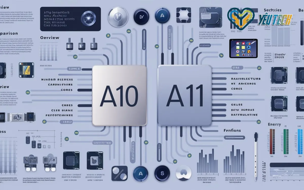 Apple A10 vs A11: So sánh Chipset Nào Mạnh Hơn?